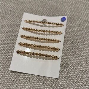 Forever 21 Shiny Gold Bracelet Collection